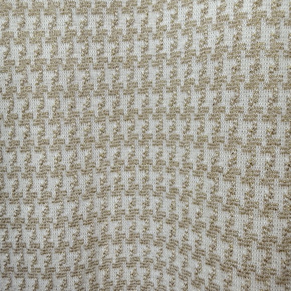 NWT Draper James Neutral Houndstooth 3/4 Sleeve Tiered‎ Pockets Skater Dress XXL - Picture 7 of 12